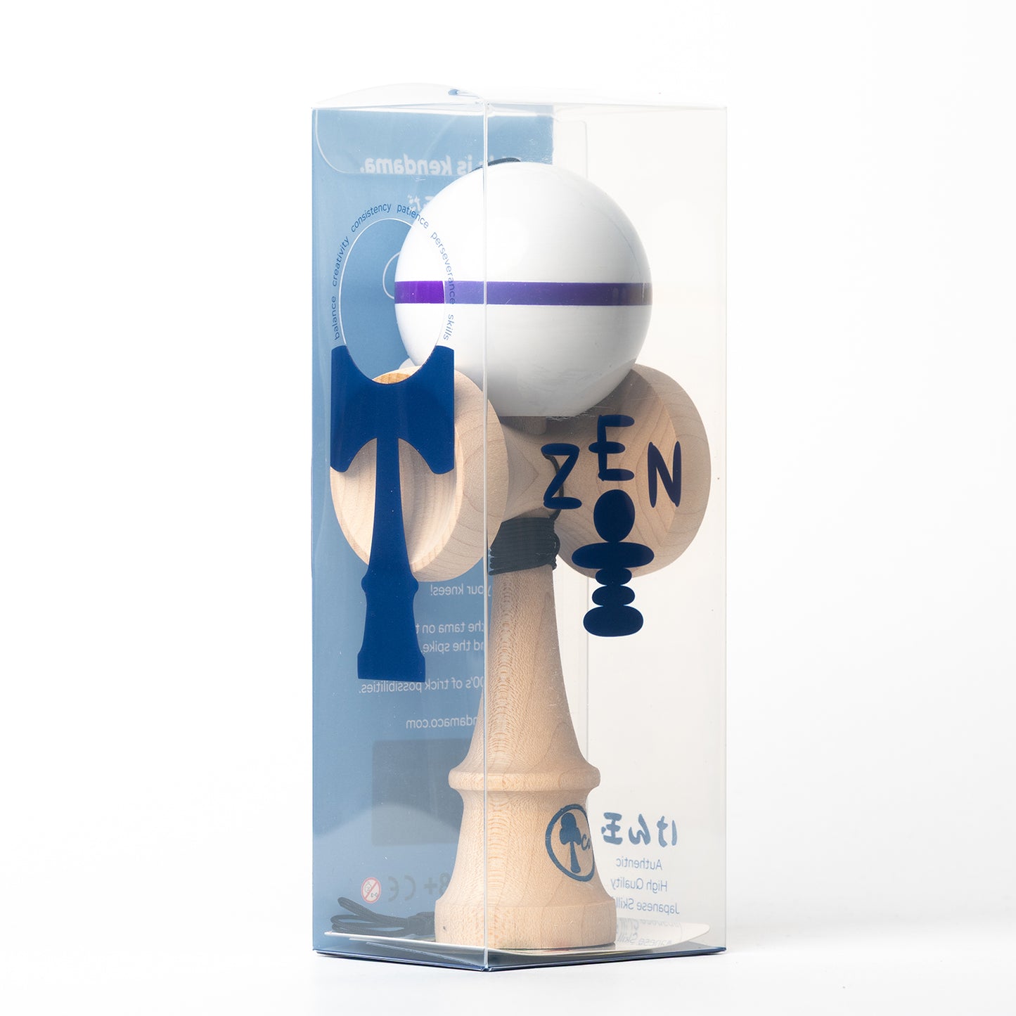 Kendama Co Purple Stripe Zen